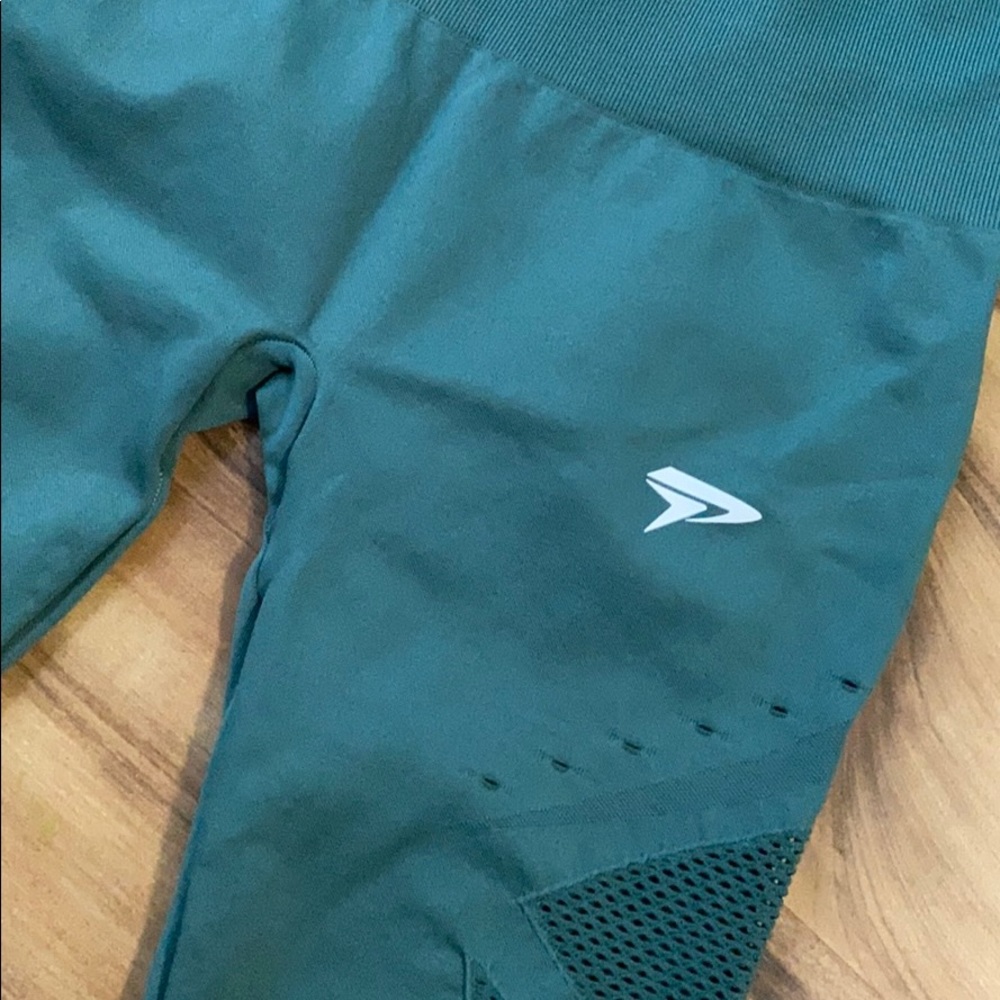 Physiq Apparel Enlighten Seamless Leggings Green Women’s Size Small - Picture 12 of 15